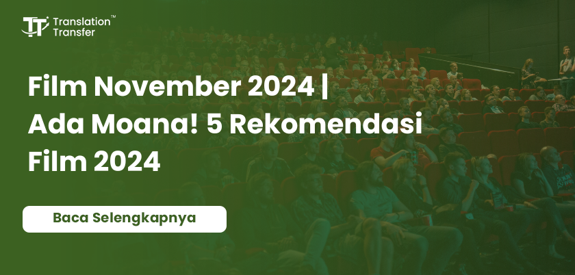 Film November 2024 | Ada Moana! 5 Rekomendasi Film 2024