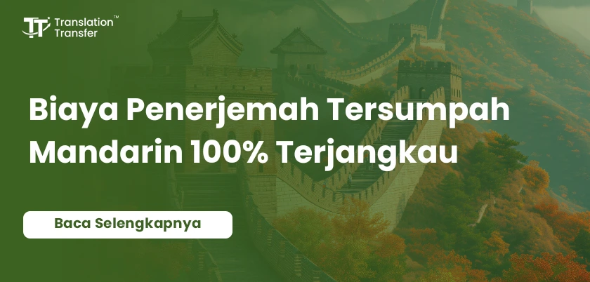 biaya penerjemah tersumpah