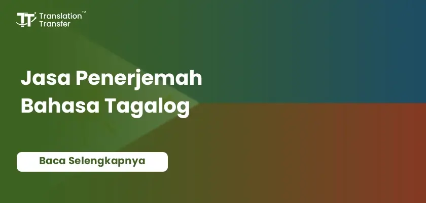 Jasa Penerjemah Bahasa Tagalog