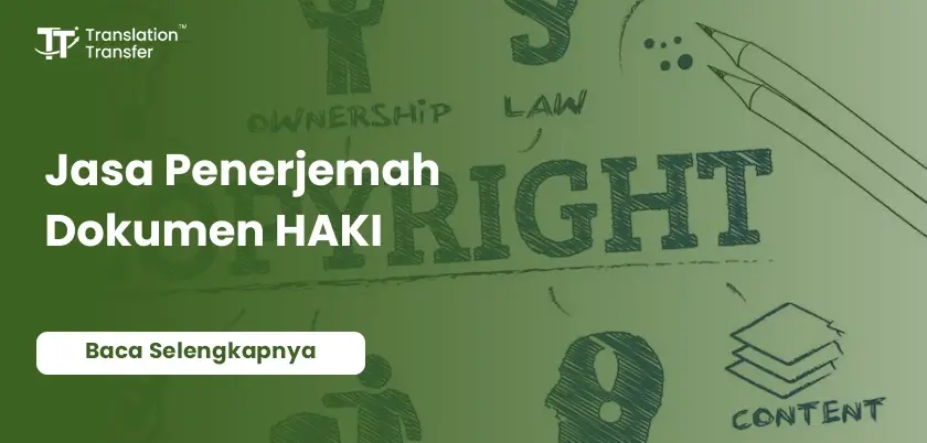 Jasa Penerjemah Dokumen HAKI