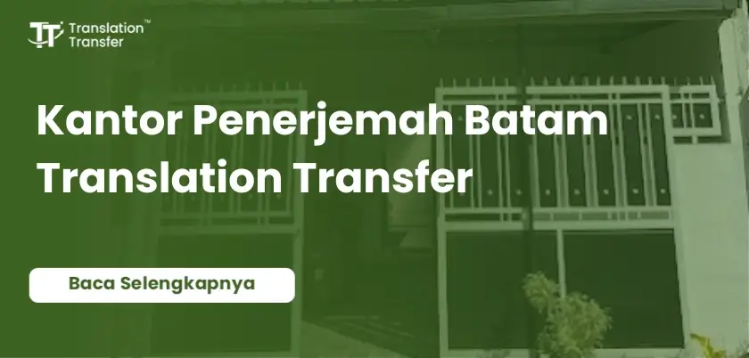 Kantor Penerjemah Batam