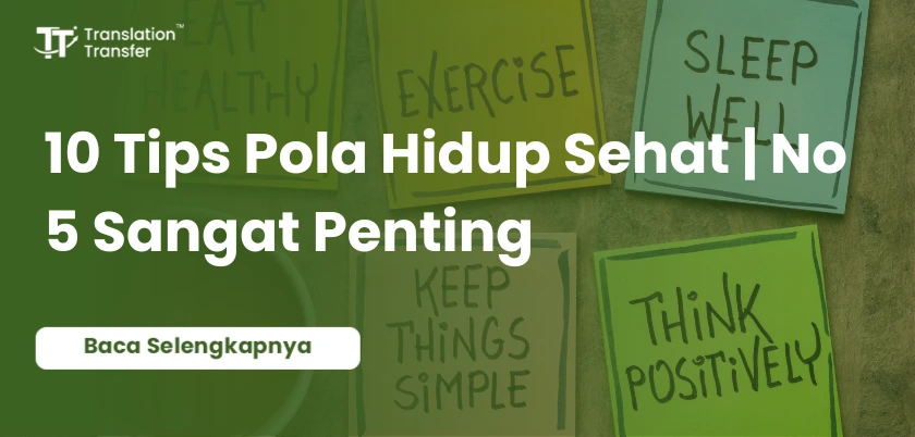 tips pola hidup sehat