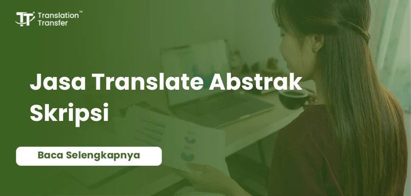 jasa translate abstrak skripsi