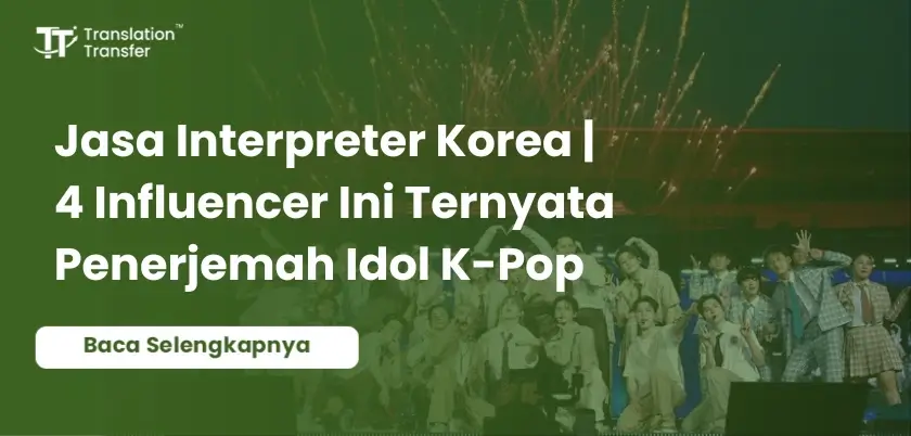 Jasa Interpreter Korea
