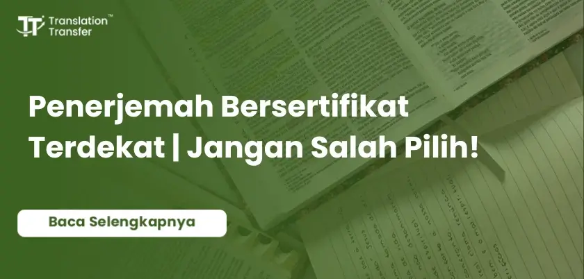 penerjemah bersertifikat terdekat