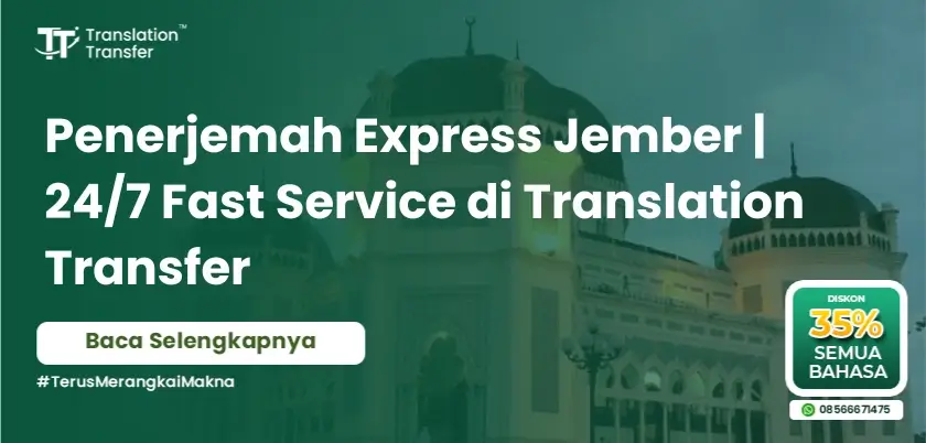 Penerjemah express jember