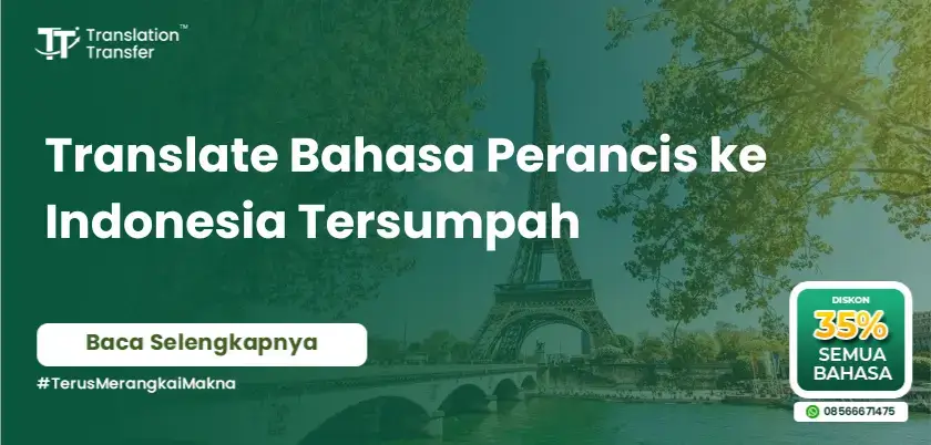 Translate Bahasa Perancis ke Indonesia