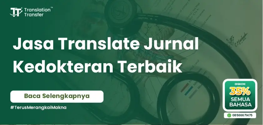 Jasa Translate Jurnal Kedokteran Terbaik