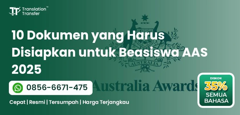 10 Dokumen yang Harus Disiapkan untuk Beasiswa AAS 2025