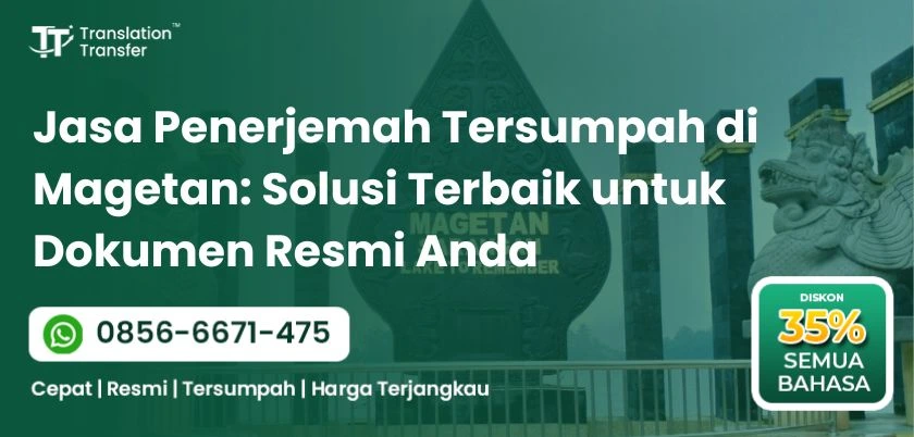 Jasa Penerjemah Tersumpah di Magetan