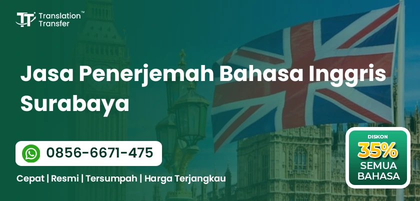 Jasa Penerjemah Bahasa Inggris Surabaya