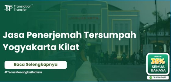 Jasa Penerjemah Tersumpah di Jogja