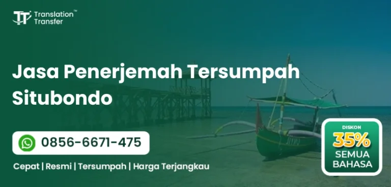 Jasa Penerjemah Tersumpah Situbondo
