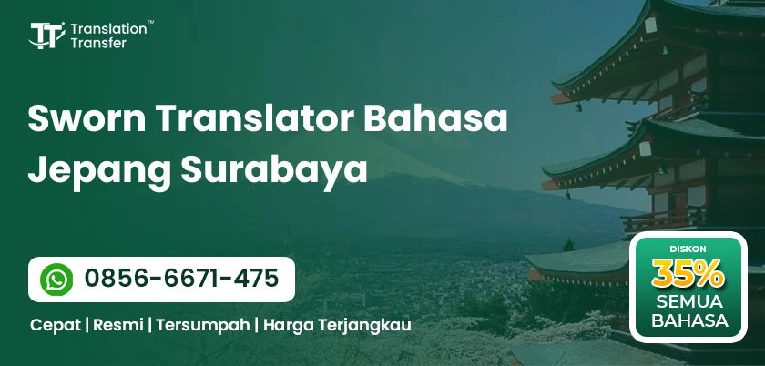 Sworn Translator Bahasa Jepang Surabaya