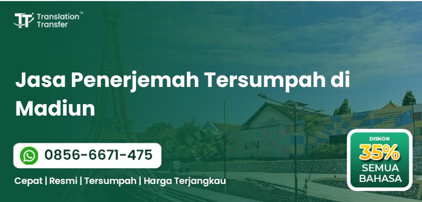 Jasa Penerjemah Tersumpah di Madiun