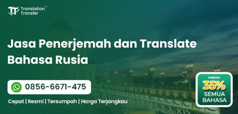 Jasa Penerjemah dan Translate Bahasa Rusia