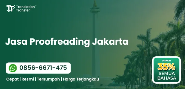 Jasa Proofreading Jakarta