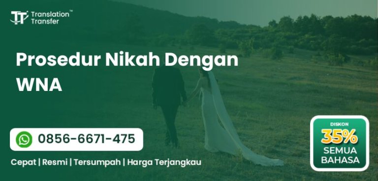 Prosedur Nikah Dengan WNA
