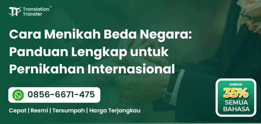 Cara menikah beda negara