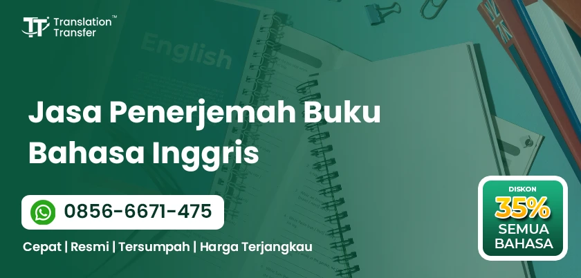 Jasa Penerjemah Buku Bahasa Inggris
