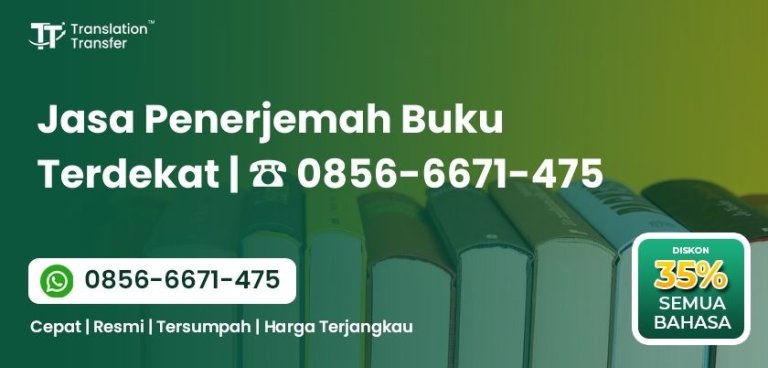 Jasa Penerjemah Buku Terdekat | ☎ 0856-6671-475