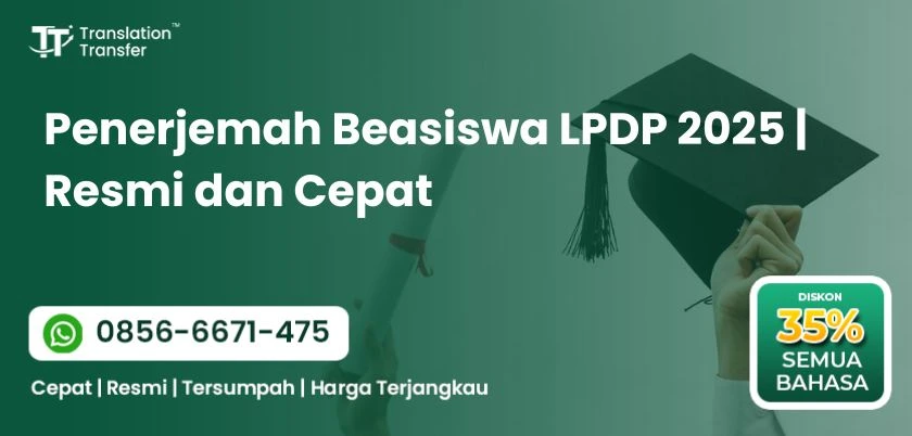 Penerjemah Beasiswa LPDP 2025