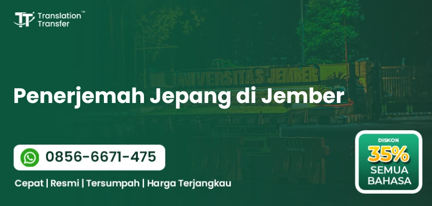 Penerjemah Jepang di Jember