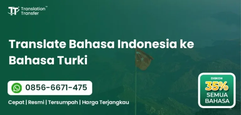 Translate Bahasa Indonesia ke Bahasa Turki