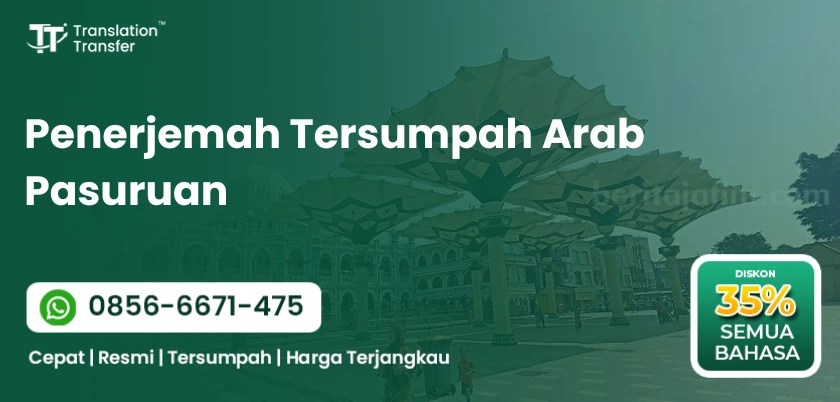 Penerjemah Tersumpah Arab Pasuruan