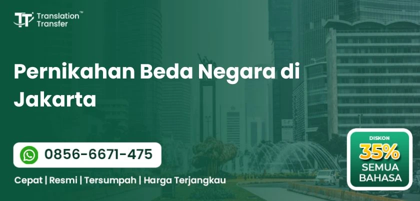 Pernikahan Beda Negara di Jakarta