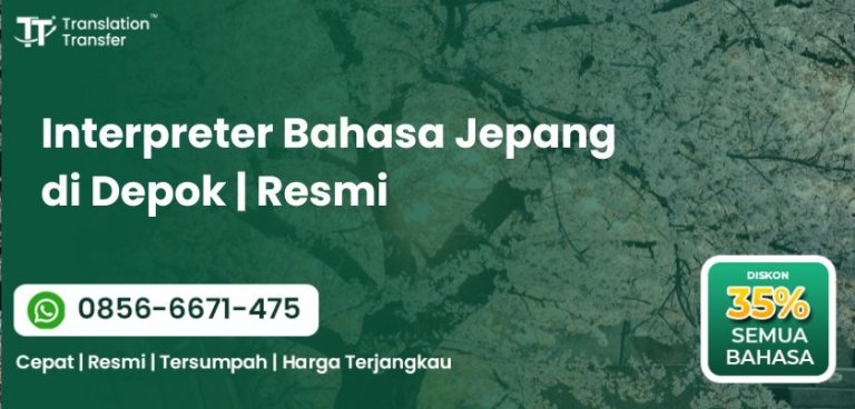 Interpreter Bahasa Jepang di Depok | Resmi