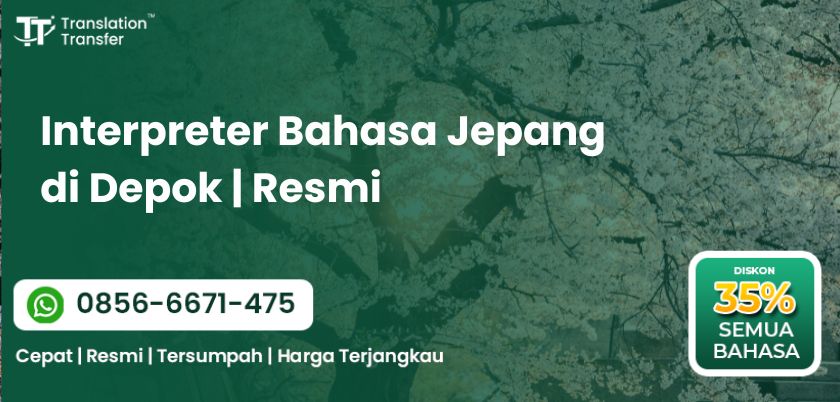 Interpreter Bahasa Jepang di Depok | Resmi