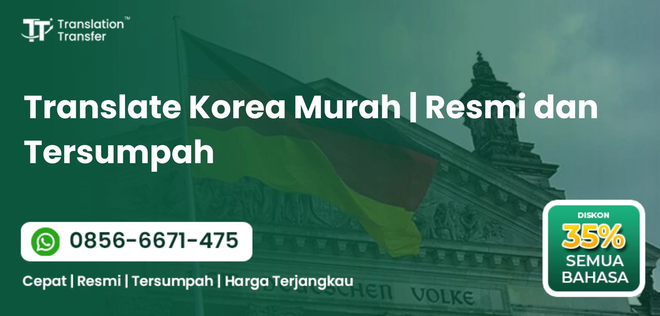 Translate Korea Murah | Resmi dan Tersumpah