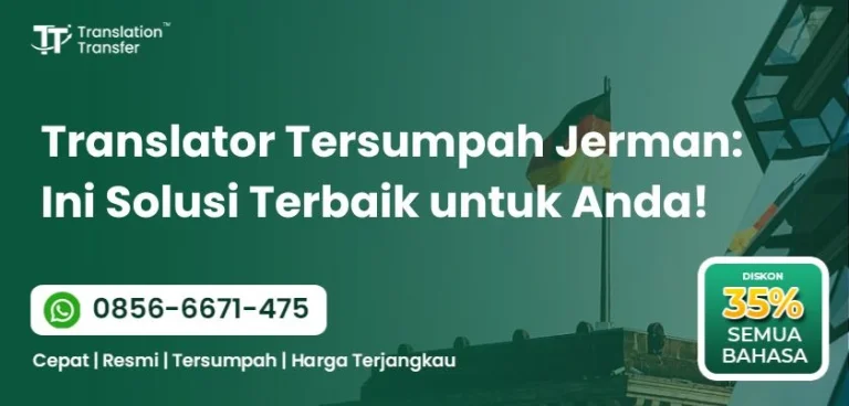 Translator Tersumpah Jerman: Ini Solusi Terbaik untuk Anda!