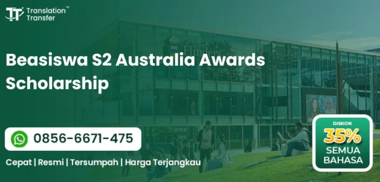Beasiswa S2 Australia Awards Scholarship