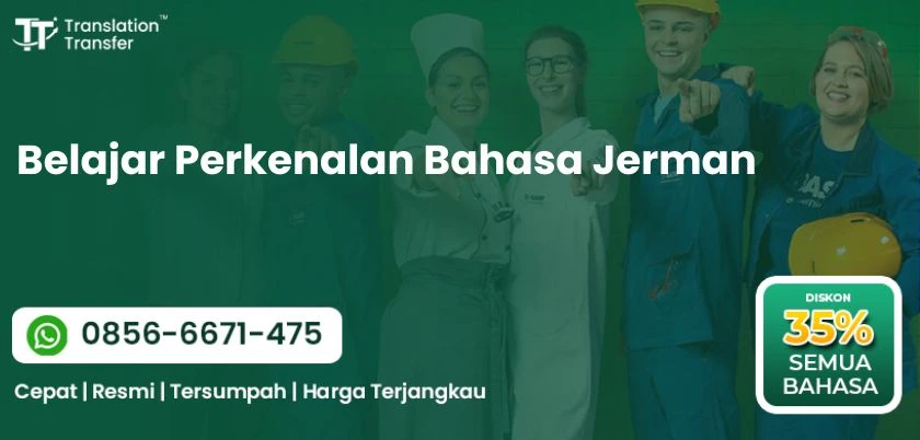 Belajar Perkenalan Bahasa Jerman