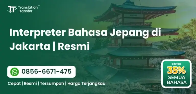 Interpreter Bahasa Jepang di Jakarta | Resmi