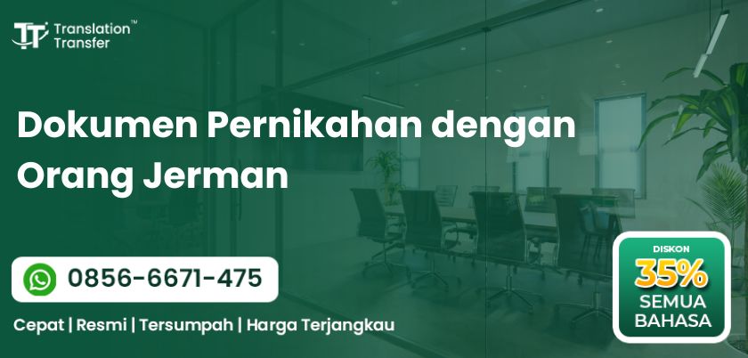 Dokumen Pernikahan dengan Orang Jerman