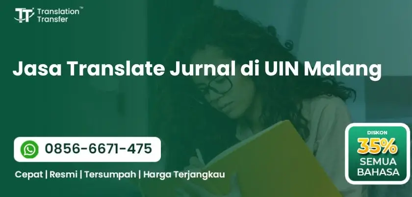 Jasa Translate Jurnal di UIN Malang