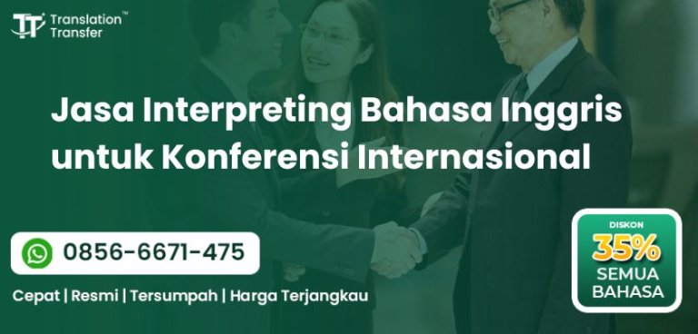 Jasa Interpreting Inggris untuk Konferensi Internasional