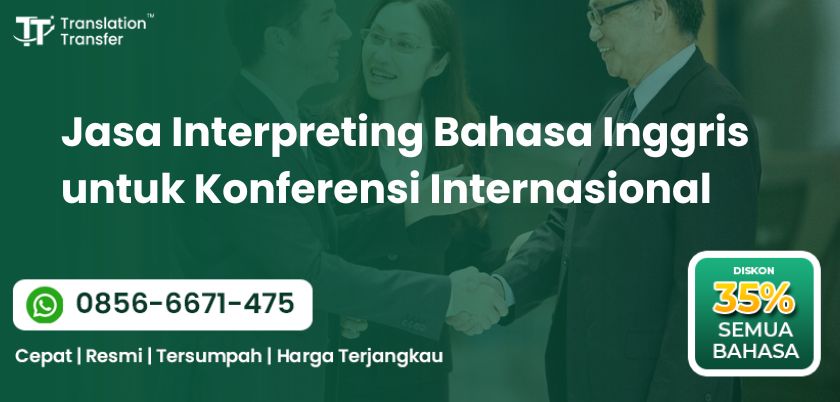 Jasa Interpreting Inggris untuk Konferensi Internasional