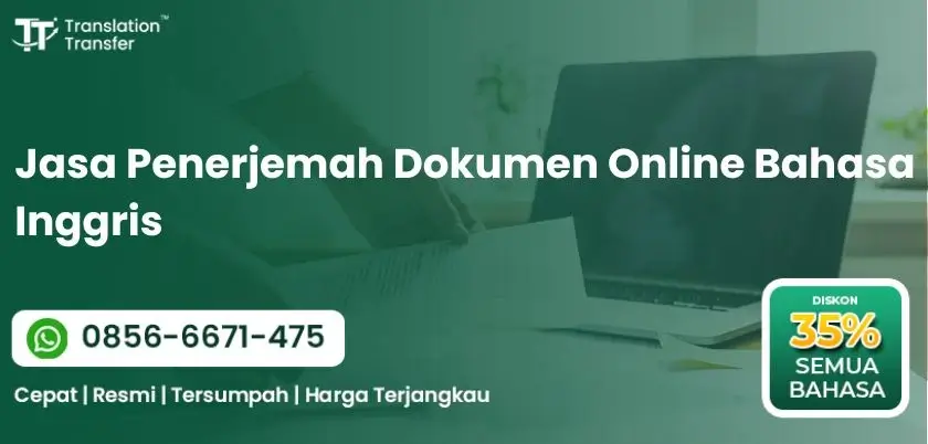 Jasa Penerjemah Dokumen Online Bahasa Inggris