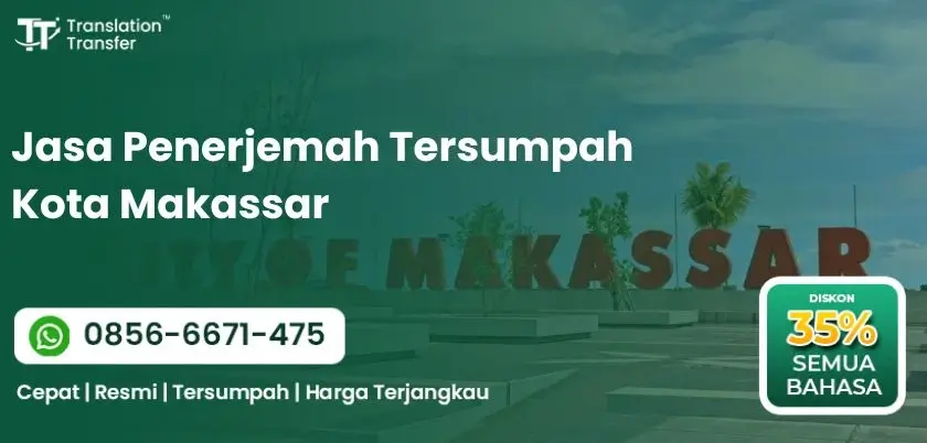Jasa Penerjemah Tersumpah Kota Makassar