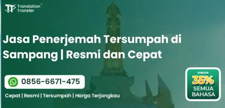 Jasa Penerjemah Tersumpah di Sampang | Resmi dan Cepat