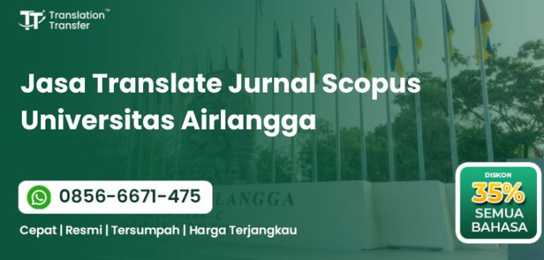 Jasa Translate Jurnal Scopus Universitas Airlangga