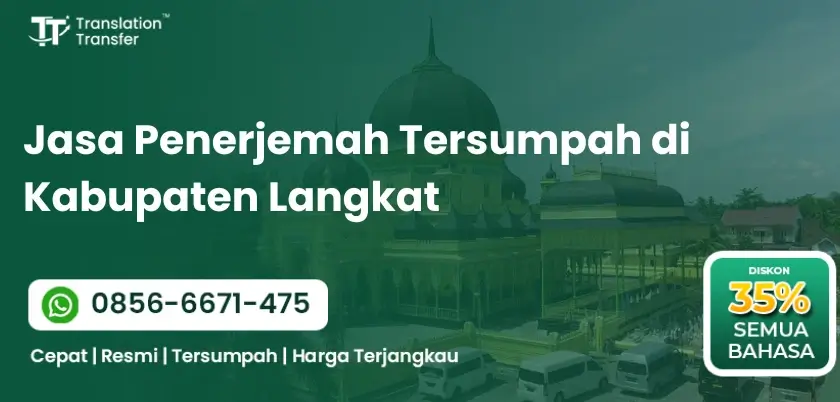 Jasa Penerjemah Tersumpah di Kabupaten Langkat