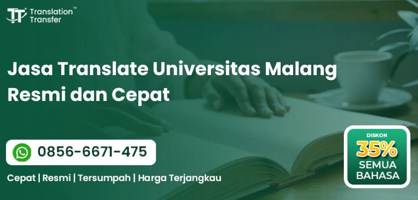 Jasa Translate Universitas Malang Resmi dan Cepat