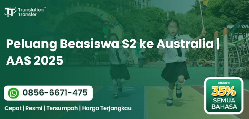 Peluang Beasiswa S2 ke Australia | AAS 2025