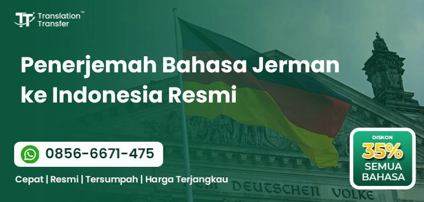 Penerjemah Bahasa Jerman ke Indonesia Resmi