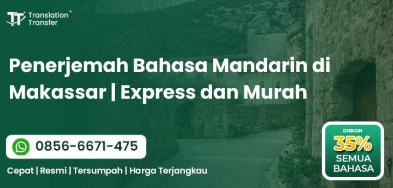 Penerjemah Bahasa Mandarin di Makassar
